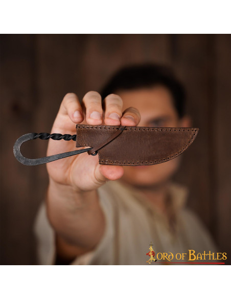 Cuchillo vikingo de hierro forjado...