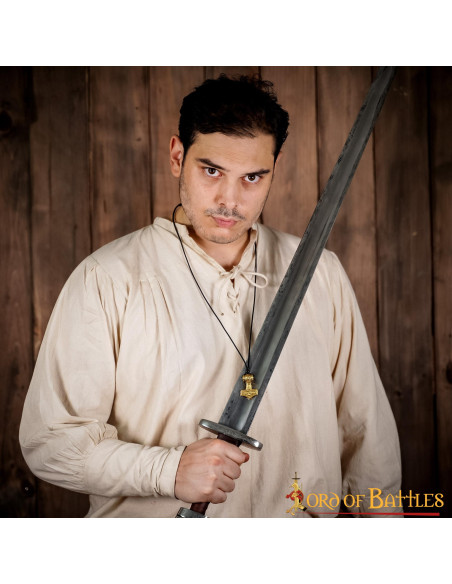 Viking Mjolnir Hammer vedhæng i messing