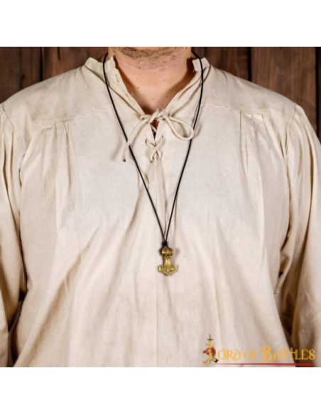 Viking Mjolnir Hammer vedhæng i messing