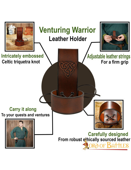 Baldric til horn, dolke eller sværd...