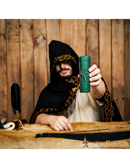 Pergament med rullet Journal Desert...