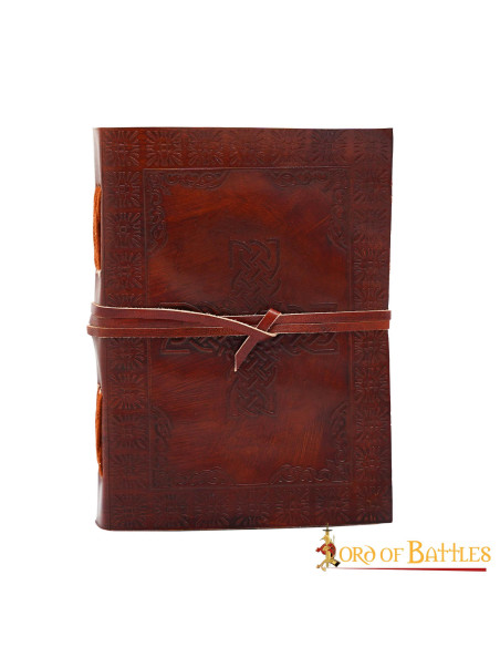 Diario celta con cruz y árbol de la vida