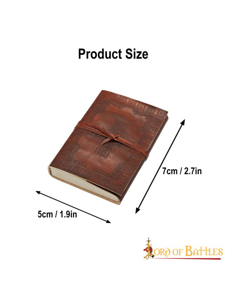 Keltisches Tagebuch mit Kreuz und...