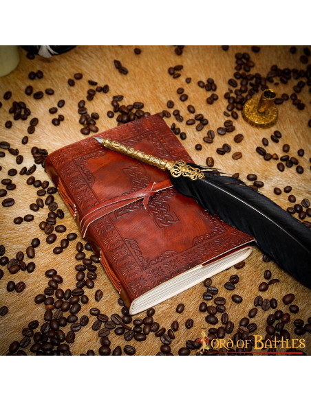 Keltisches Tagebuch mit Kreuz und...