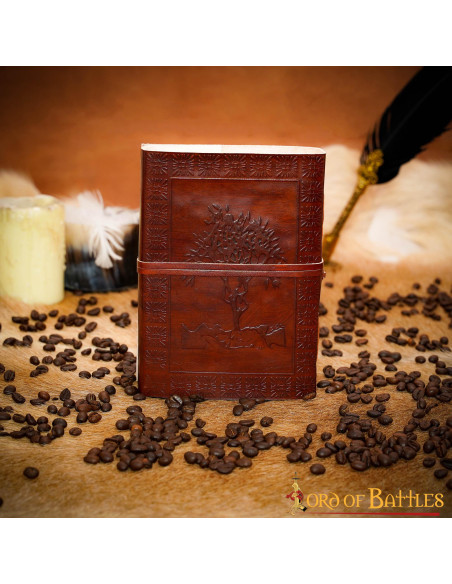 Keltisk dagbog med kors og livets træ