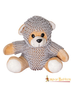 Middelalderbamse med ringbrynje 2