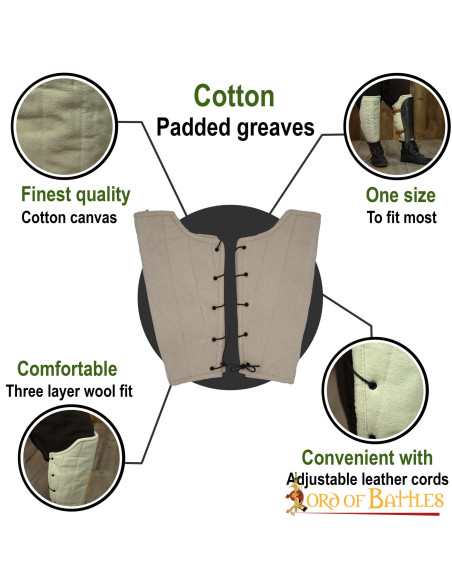 Gepolsterte mittelalterliche...