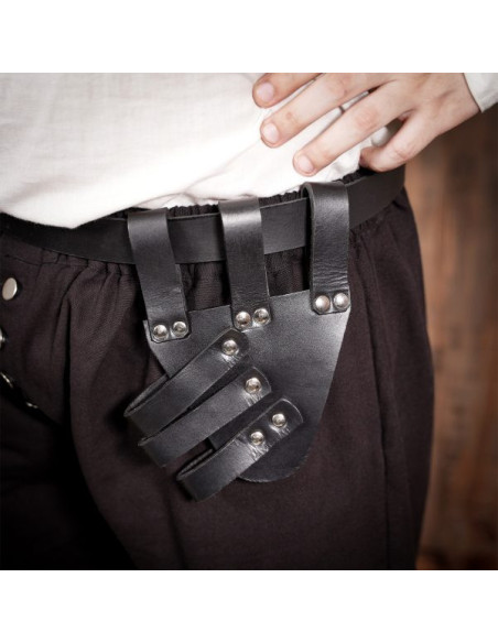 Baldric Renaissance zwaard in leer,...