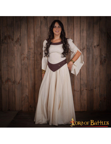 Vestido medieval doncella campestre ⚔️ Medieval Talla L