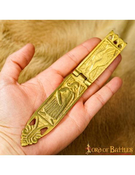 Stellen Sie 5 Messingstreifen...