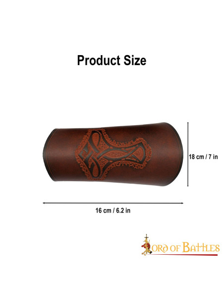 Brazaletes Vikingos Martillo de Thor,...