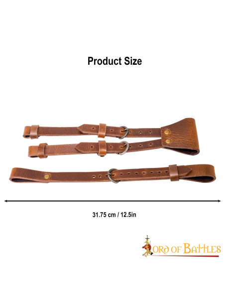 Tahalí para espada compuesto por 3...