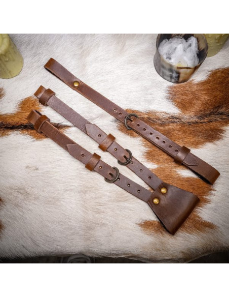 Baldric til sværd sammensat af 3...