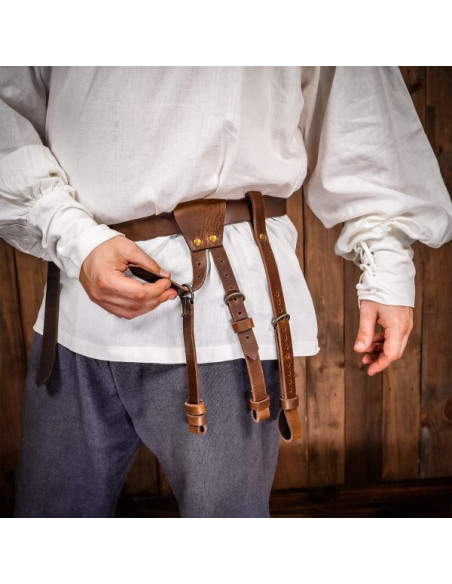 Tahalí para espada compuesto por 3...