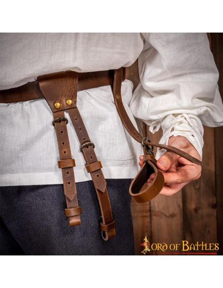 Baldric für Schwert bestehend aus 3...