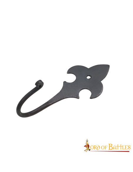 Colgador medieval flor de lis en...