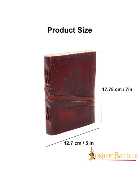 Keltisch adelaarsleren dagboek