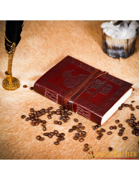 Keltisk ørn læder journal