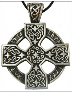 Keltischer Runenrad-Anhänger
