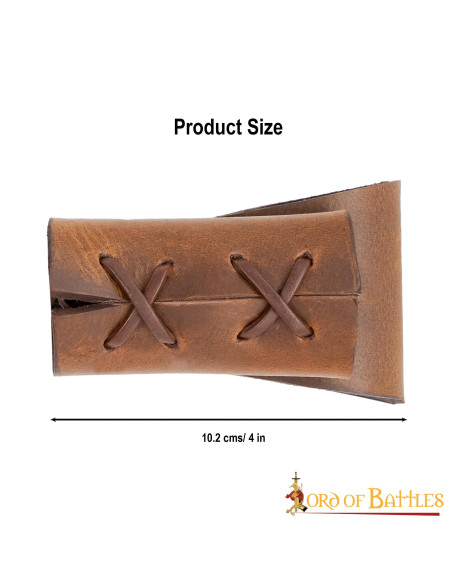 Kleine lederen baldric voor bijlen,...