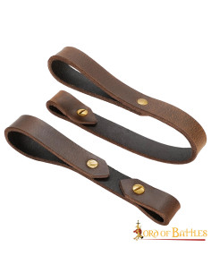 Tahalí medieval para espadas con vaina