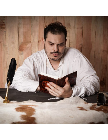 Diario de Navegación Flor de Lis, cuero