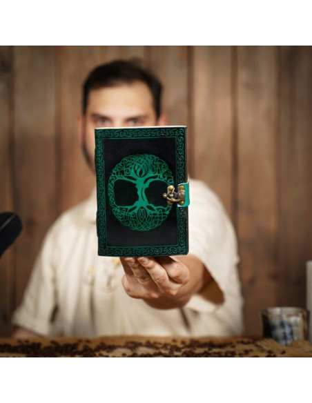 Handgemaakt dagboek De levensboom