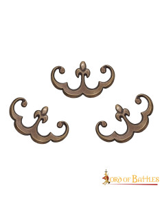 Sæt med 3 Fleur de Lis stel