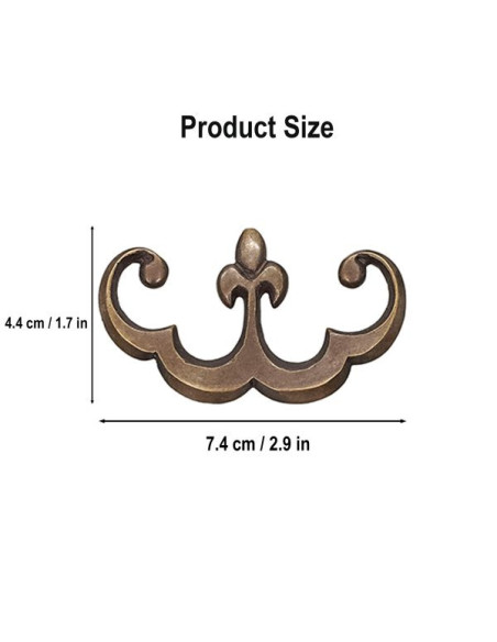 Sæt med 3 Fleur de Lis stel