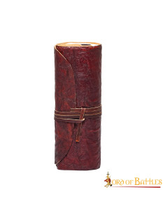 Mittelalterliches Scroll-Notizbuch