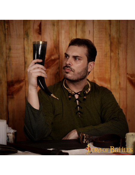 Cuerno vikingo para beber con...