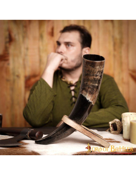 Wikinger-Ochsenhorn zum Trinken,...