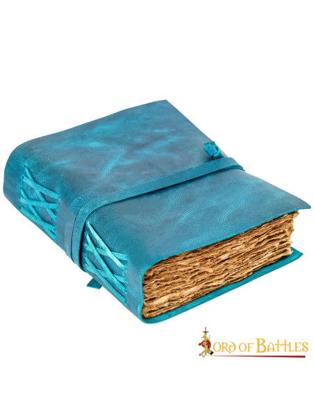 Fancy notes dagboek handgemaakt blauw...