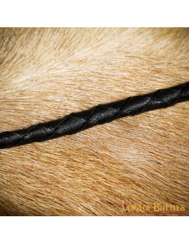 Handgefertigte Bullenpeitsche aus Leder