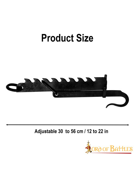 Middeleeuwse steun voor ketels,...