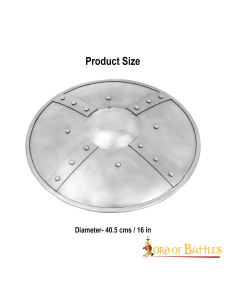 Runder mittelalterlicher Schild, 15....