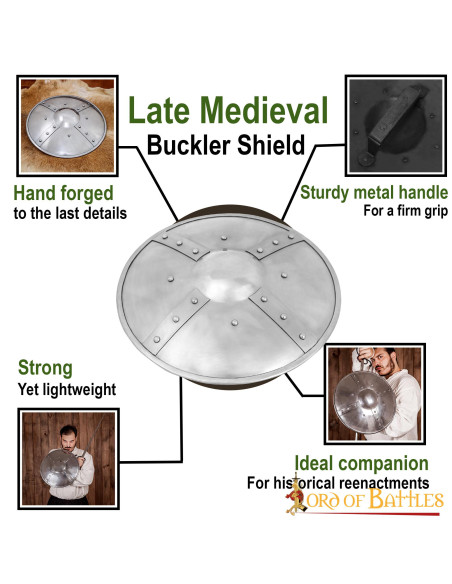 Rundt middelalderskjold, XV...