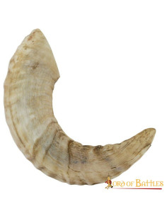 Cuerno vikingo para beber con textura natural