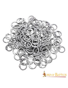 Zakje ringen voor maliënkolder, 10 mm. 2