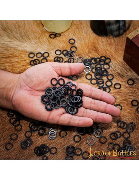 Anillos planos sólidos de acero...