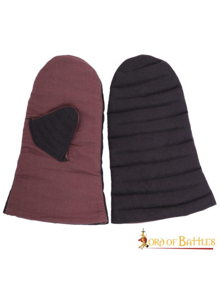 Manoplas Acolchadas Artesanales Lona...