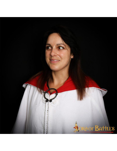 Smeedijzeren functionele mantelbroche