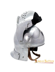 Italiaanse Sallet-helm met gewatteerde voering 2