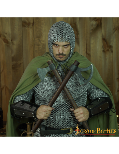 Ægte læderarmbånd forstærket med...