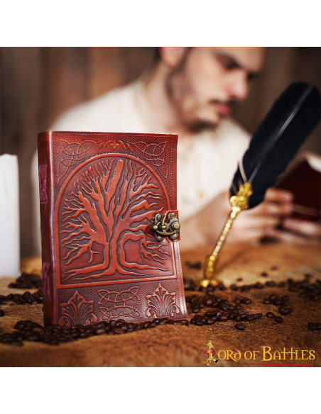 Diario medieval árbol de la vida con...