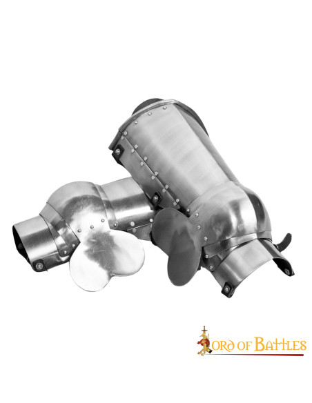 Fransk rustning s. XIV for benet