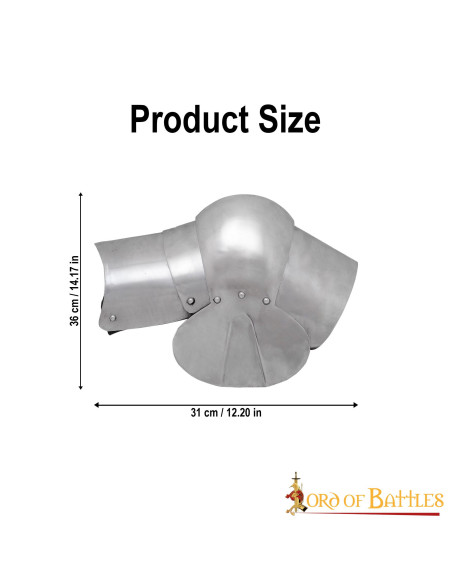 Middelalderbueskytte knæbeskyttere S. XV