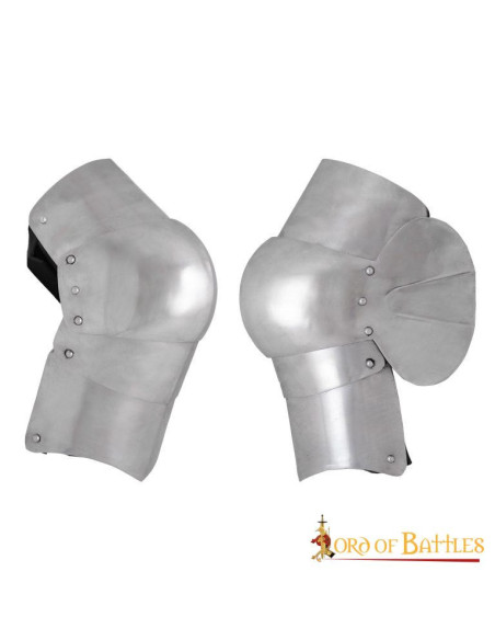 Middeleeuwse kniebeschermers voor...