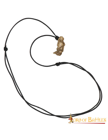 Wikinger-Walküre-Anhänger aus Messing