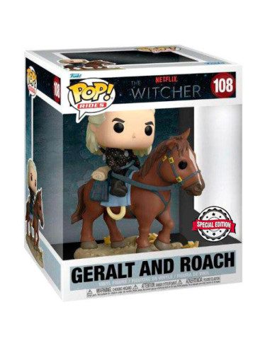 Figur POP The Witcher Geralt und Roach Exclusive